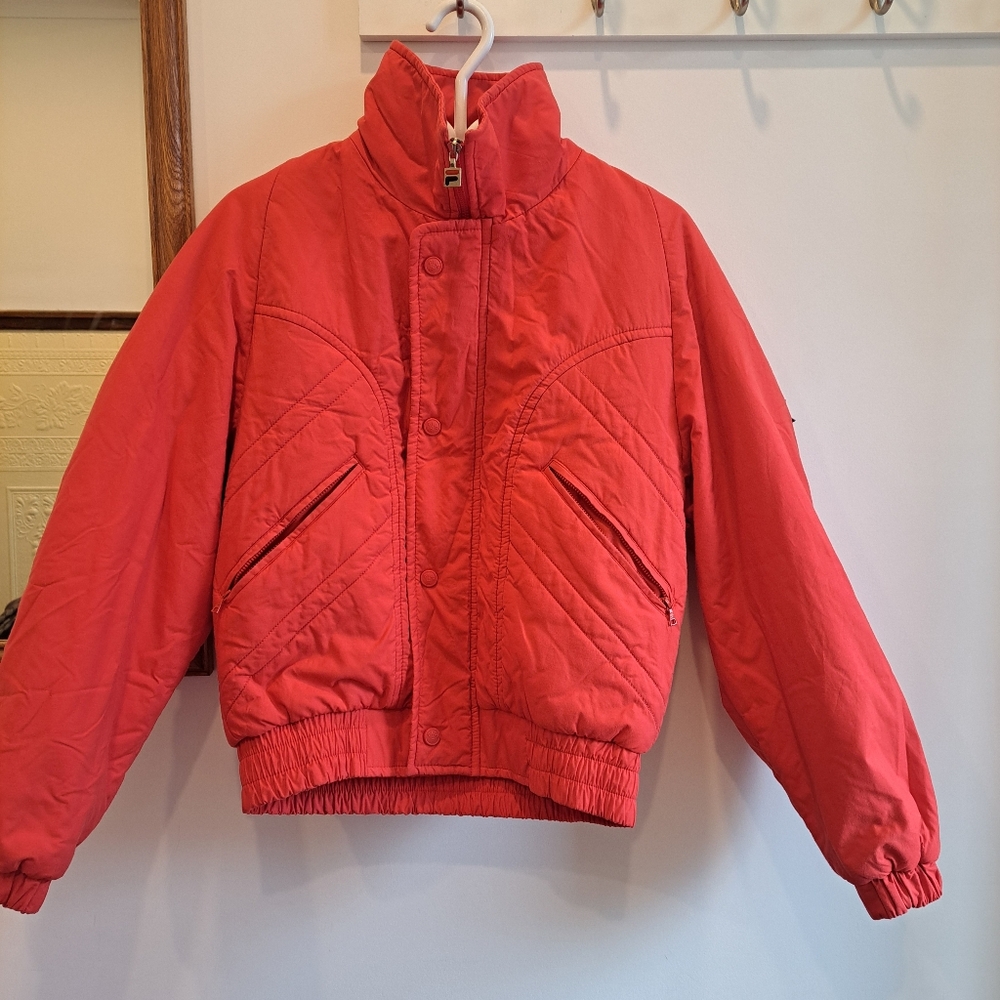 Fila Red Bomber Jacket